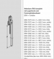 Preview: Hörmann Hebelarm F80 komplett für die Torhöhe 2075 mm von innen gesehen links, 1249543