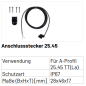 Preview: Marantec Protect-Contact 25.45, Abschlussstecker, Länge 2.500 mm, 123147, 186959