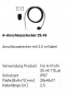 Preview: Marantec A-Anschlussstecker 25.45 Anschlussstecker mit 2,5 m Kabel, 186959