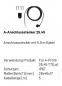 Preview: Marantec A-Anschlussstecker 25.45 Anschlussstecker mit 5 m Kabel, 186962