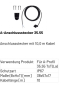 Preview: Marantec A-Anschlussstecker 35,55 Anschlussstecker mit 10 m Kabel, 186966