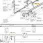 Preview: Schüco Laufwagensatz LS, 276163, für PASK 150 kg
