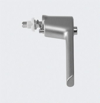 Schüco Fenstergriff INOX-Look (Edelstahl), 247294