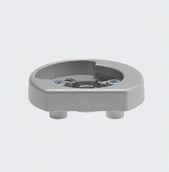 Schüco SmartActive 269669 Befestigungsrosette links Edelstahl