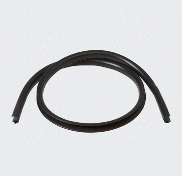 schüco Anschlagdichtung (EPDM) zur Verbesserung des Schallschutzes, 224070