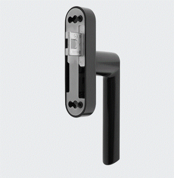 Schüco Fenstergriff Silber Getriebegriff Standard Schüco AWS, 269510