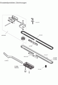 Marantec Zahnriemen SZ 13 für Antriebsschienen Typ 2 , 121282