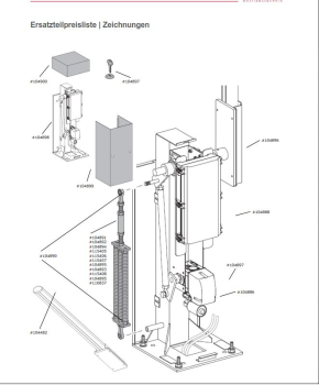 Marantec Ausgleichfeder-Paket, P3, ZUBK102831, für Parc 300, 104895
