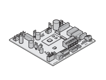 Hörmann Steuerungsplatine ohne Funk für Außen- und Innen-Rolltor RollMatic, 436994