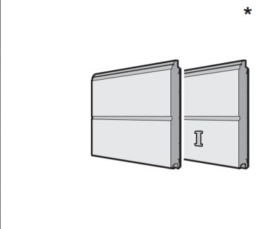 Hörmann defekte Torlamelle für Torglieder EcoStar, RenoMatic, light, Baureihe 40