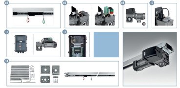 Marantec-MFZOvitor STAI1-10-30 FU-I AWG Automatic, Deckenschlepper für federausgeglichene Tore