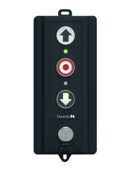 Marantec 3-fach Drucktaster, KDT 3, AUF/STOPP/ ZU, tastend, Aufputzmontage, 114403