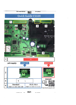 Marantec, CS 320 Ersatz Platine, 185233, 97953, 230V/1Ph, 400V-3PH