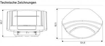 Marantec Laser-Bewegungsmelder LZR-H100 und Absicherungssensor für Parkschranken, 167043