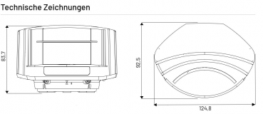 Marantec Laser-Bewegungsmelder LZR-I110 und Absicherungssensor für Vertikal Tore, 148656