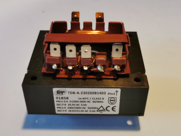 Marantec Transformator 230V / 27,5V / 18V für HSTA für Comfort 880 und 861 sowie Version S, 167456