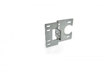 Normstahl Grundplatte für Niedrigsturz bei Laufschiene hinten,für Deckensektionaltor Secura/Wide nach 23.06.13, 340S