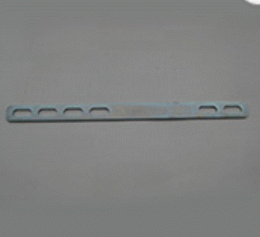 Normstahl Lochband 169 für 5-er Multi. Federpaket Abmessungen: 2x18x169 mm, für Schwingtore Prominent-Variant, H240500