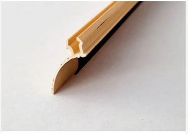 Normstahl Rahmendichtung mit Wetterschenkel für Deckensektionaltor ALU, EURO 9 06/1994 - 04/2001 Länge: 5000 mm, A371380