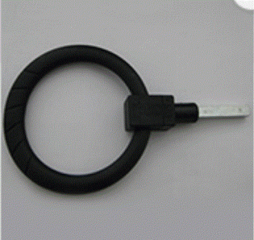 Normstahl Ringgriff schwarz Griff Nr. 49 für SWT Prominent / Variant, H700929