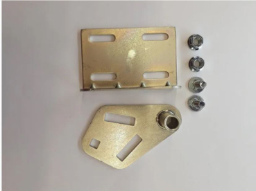 Normstahl Ersatzteil Rollenhalter oben rechts, verzinkt  für Deckensektionaltor Secura für Smart und Basematic ab Woche 41/2015 , 419SR