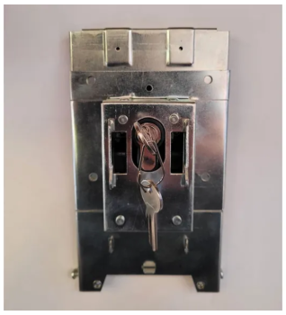 Normstahl Schloss innen mit Zylinder für g60/Superior, K085349