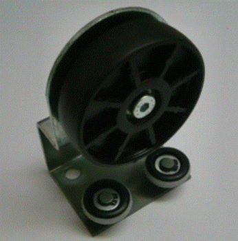 Normstahl Tragrolle mit Halterung, für Seitensektionaltor SSD kleiner 07.1997, V100150