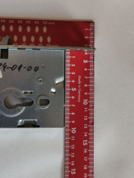 Normstahl Türschloß für Stahltüren, N001024-01-00