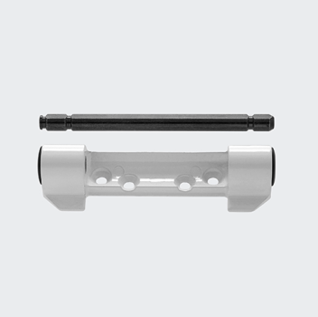 Schüco Original Ersatzteil Scherenlager mit Scherenlagerstift WeißSchüco Beschlag 2000 / Systembeschlag  Profilsystem Schüco Schnicks / Corona AS 60 / CT 70 / SI82, 25474600