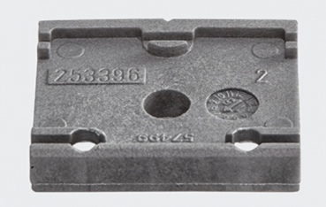 Schüco Balkontür-Schnäpper, Silber, Zapfenschnäpper, 98050228, Corona AS 60