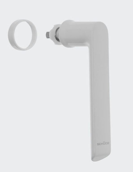 Schüco Fenstergriff Standard 23 RAL 9016 Verkehrsweiß, 247004
