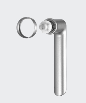 Schüco Fenstergriff Standard 23 Silber, 247407