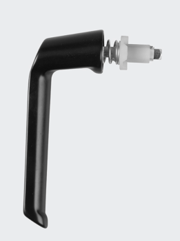 Schüco Fenstergriff, Steckgriff, 23448200, schwarz