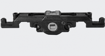 Schüco Kammergetriebe 43 mm ohne Fehlbediensperre Schwarz Schüco VarioTec, 28727200