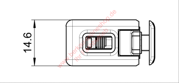 Schüco Magnetauslöser für Schüco Schwenkriegelschloss Automatik, 28773000