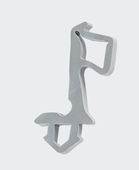 Schüco Mitteldichtung Silbergrau Profilsystem Schüco Corona SI 82, 98050714