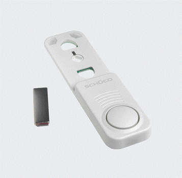 Schüco SoundGuard Fensteralarm Weiß, 25840000