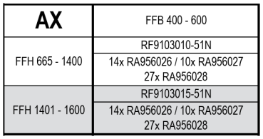 Jansen rp fineline 70W, Kipp Beschlag verdeckt liegend Artikel Nr. RF9103015-51N, 30058702