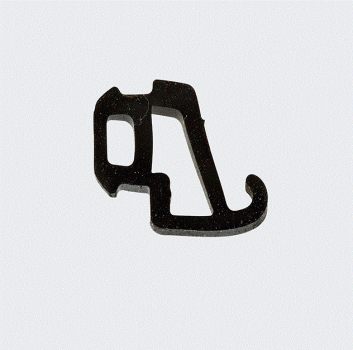 Schüco Anschlagdichtung, 224310, EPDM für nach innen öffnende Aluminium-Fenster mit Mitteldichtung