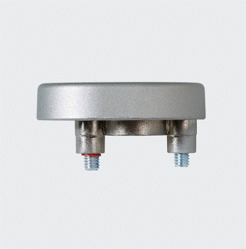 Schüco Befestigungsrosette abschließbar 23 RC Edelstahl, 247135