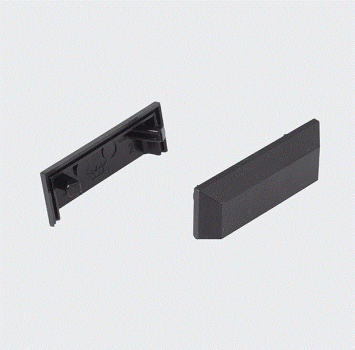 schüco Endwässerungskappe schwarz, 208694