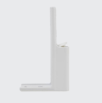 Schüco Ecklager Weiß links - Schüco Riegelstangenbeschlag / Fensterprofilsystem Schnicks, 25184500