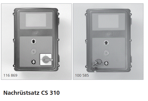 Marantec Nachrüstsatz CS 310 Schlüsselschalter
