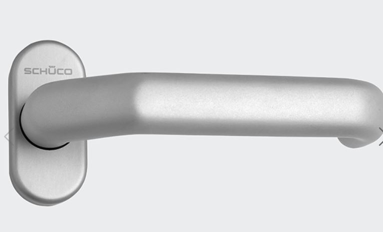 Schuco alu insteek raamkruk Zilver/EV1 247001 - VDA Geveltechniek : VDA Geveltechniek