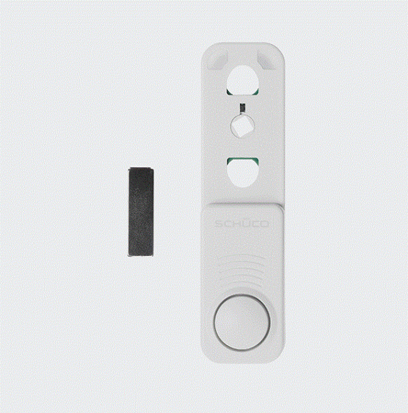 Schüco SoundGuard Fensteralarm Weiß, 25840000