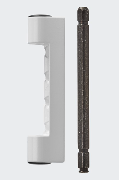 Schüco Original Ersatzteil Scherenlager mit Scherenbandstift, Design Schüco VarioTec / Profilsystem Schüco Corona , 98050108