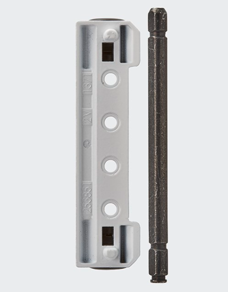 Schüco Original Ersatzteil Scherenlager mit Scherenbandstift, Design Schüco VarioTec / Profilsystem Schüco Corona , 98050108