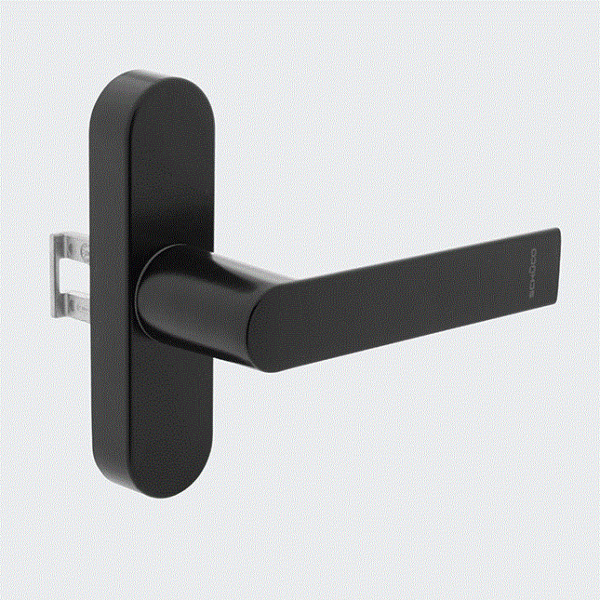 Schüco Fenstergriff Silber Getriebegriff Standard Schüco AWS, 269510