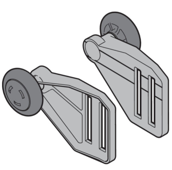 Hörmann LPU 67 Thermo Baureihe 40 Rollenbock RB 017 verzinkt DIN links, 3094884