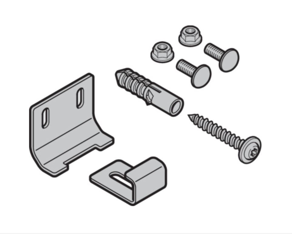 Hörmann Set: Hintere Verriegelung (HST42), Seiten-Sektionaltor, 4004798